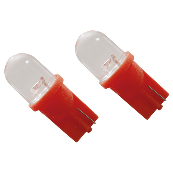 Carpoint Spot LED Lamp W5W T10 Rood bij Automat