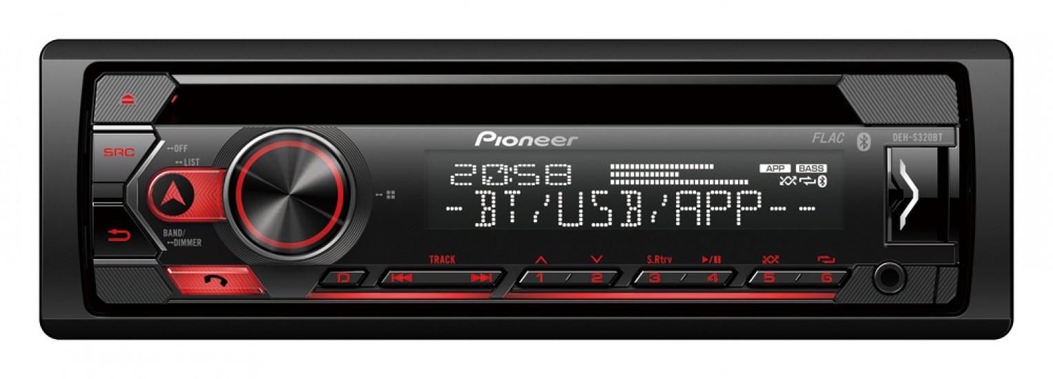 fluiten directory Pompeii Pioneer DEH-S320BT Autoradio met CD-speler bij Automat
